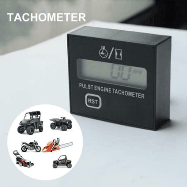 Omdrejningstæller Timetæller Induktivt Speedometer ENKELTE KNAPPER Single Buttons