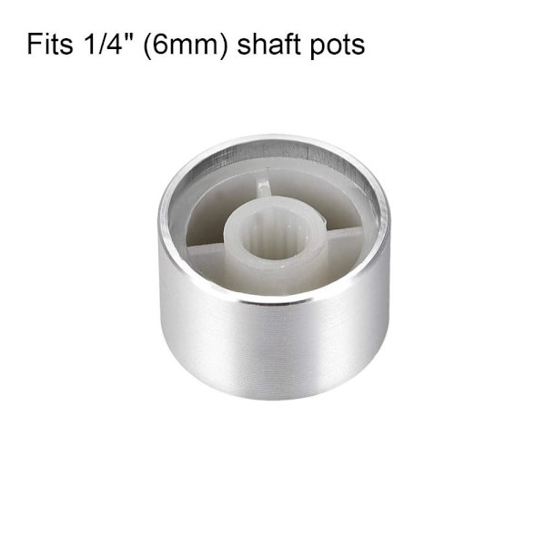 Potentiometerknop Riflet aksel 1 STK 1 STK 1pc