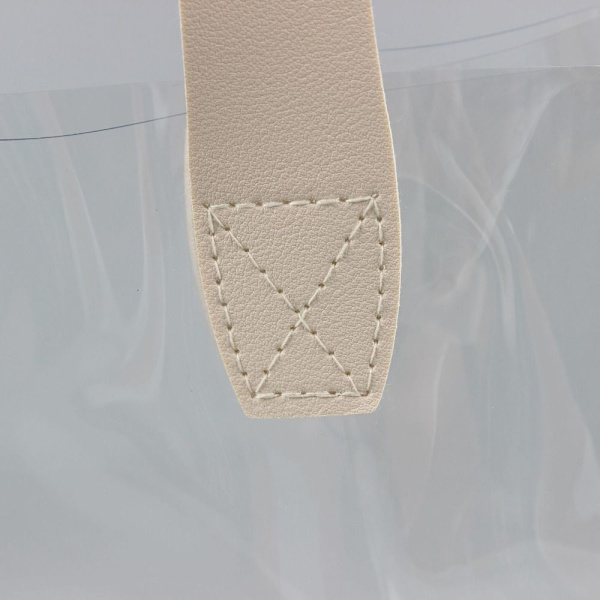 Gennemsigtig mulepose Indkøbstasker WHITE S S White S-S