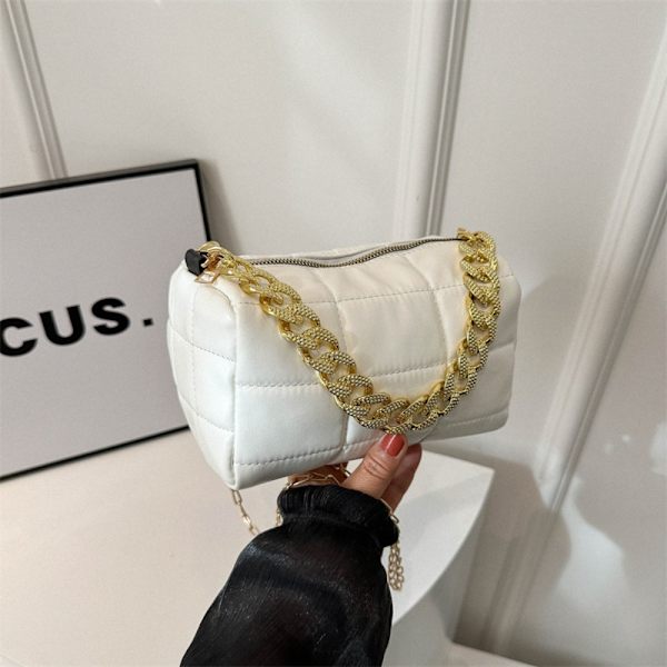 Skulderveske Underarmsveske HVIT White