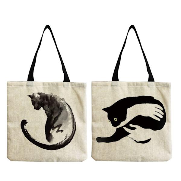 Canvas Tote Bag Eco Shopping Handbag 1 1 1