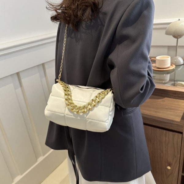 Axelväska Underarmsväska KHAKI Khaki