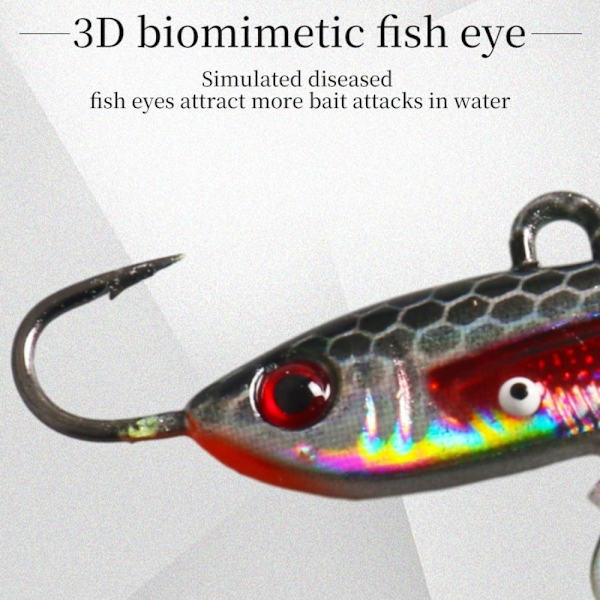 Vinterisfiske dragsked Metall beten FÄRG 04 FÄRG 04 Color 04