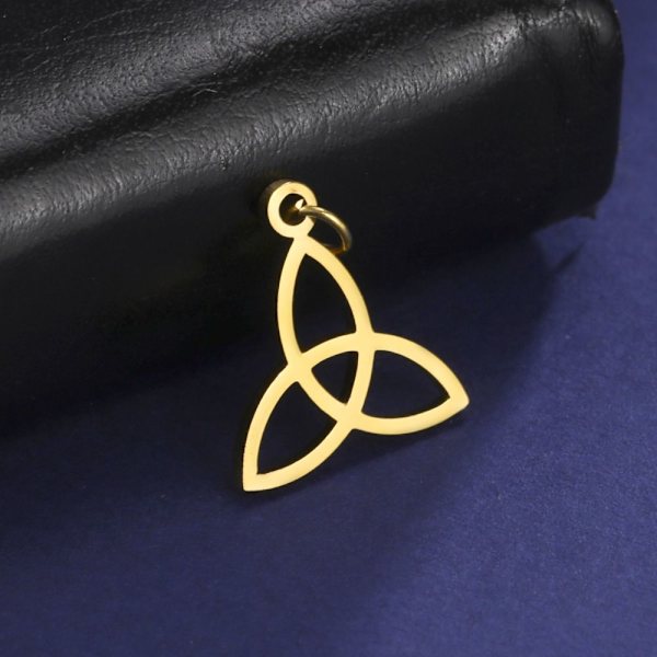 Knot Triangle Anheng Good Luck Irish Charms Irish Celtic Knot