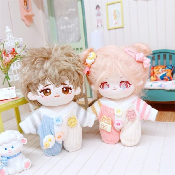 Doll Sleep Clothes Bodysuit Kengät SININEN Blue