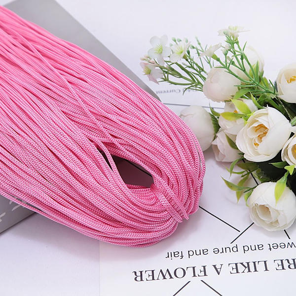 Macrame Rope Nylon Cord PINK PINK