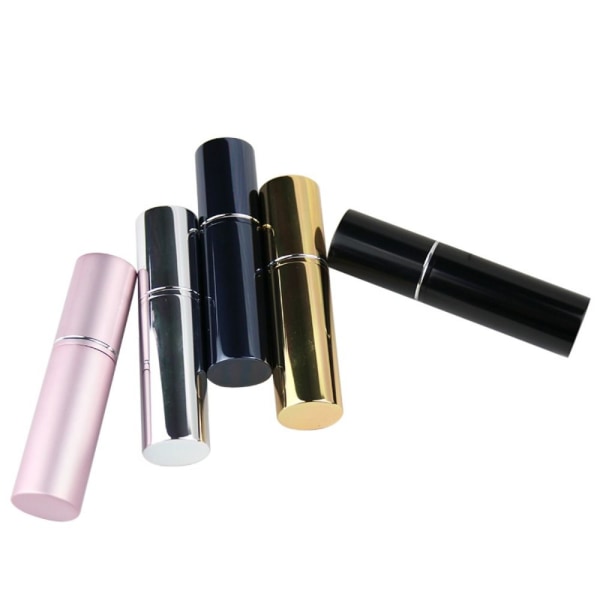 5ml parfymesprayflaske væskebeholder SØLV silver