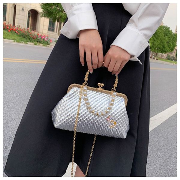Skuldervesker Evening Clutch GULL gold
