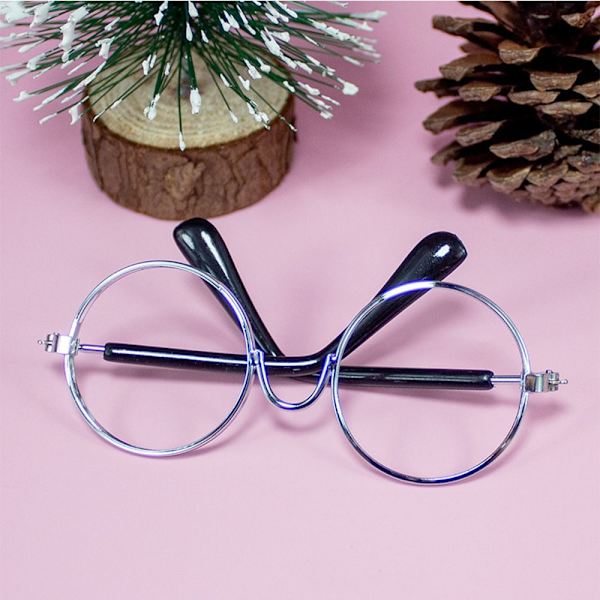 Doll Glasses Pehmo Doll Silmälasit MUSTA Black