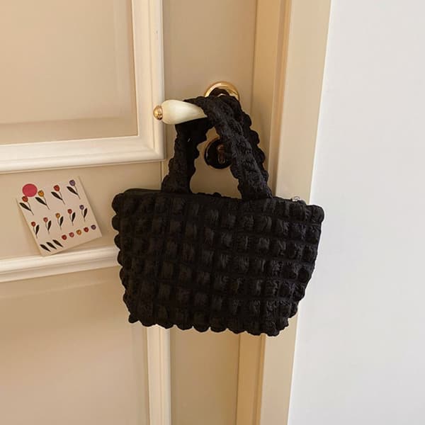 Tote Bag Håndtaske SORT Black