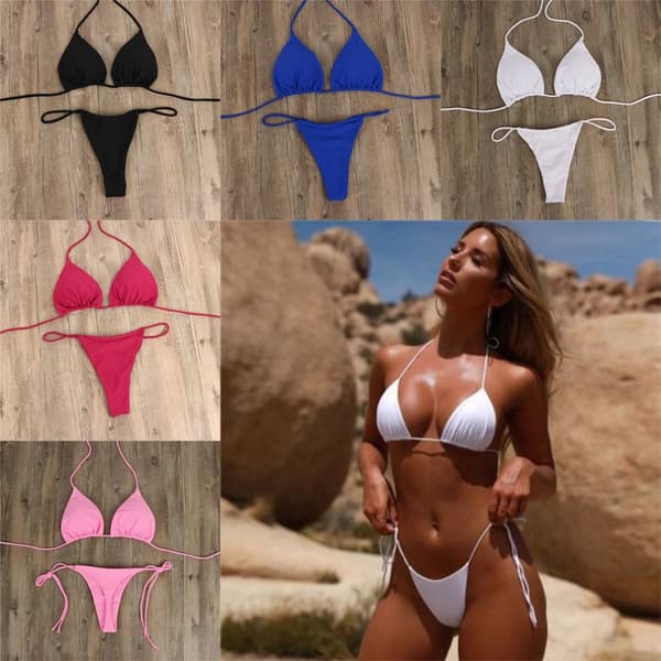 Uimapuku Bikini Setti SININEN Blue