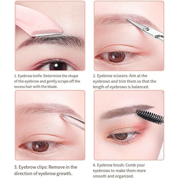 Fjernelse Makeup Værktøjer Øjenbryn Pincet Clip GRØN Green