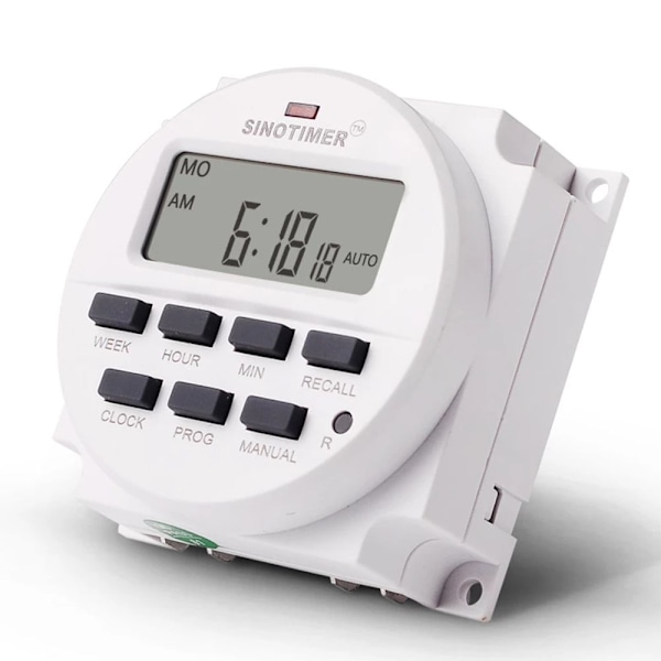 Tidströmbrytare Tidreläkontroll 220V TIMER 220V TIMER 220V Timer