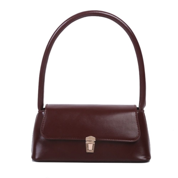 Armhule Skulderveske Underarmsveske MØRKEBRUN dark brown