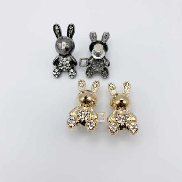 Stram taljeknap Justerbar taljeclip GOLD LARGE Gold Large