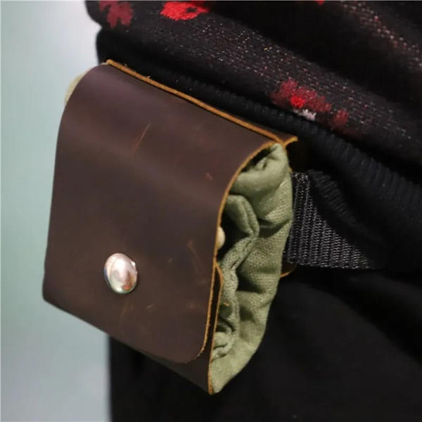 Bushcraft Taske Foderpose BRUN Brown