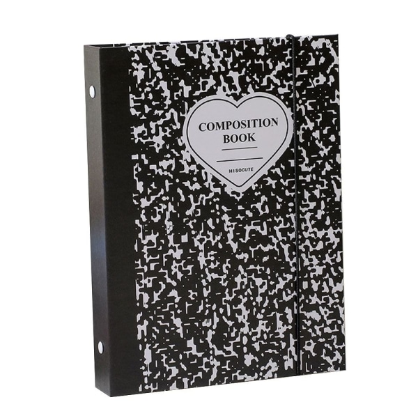 A5 Binder Bog Foto Album SORT SORT Black