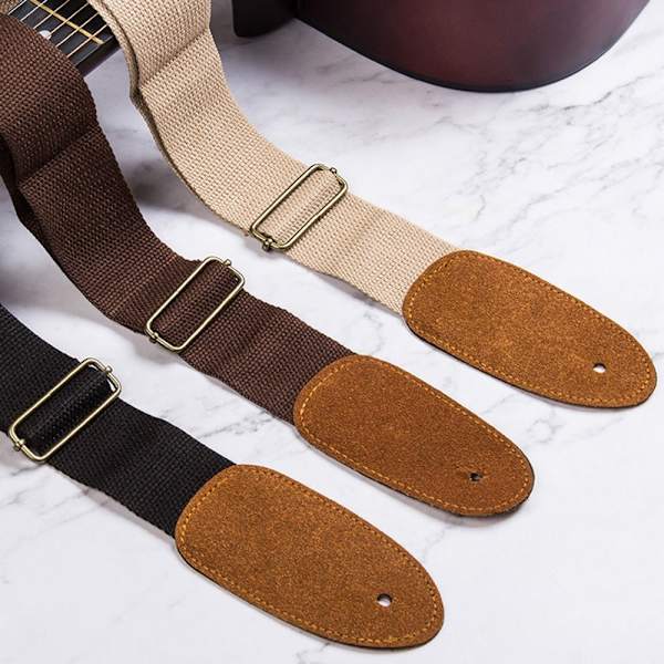 Gitarrband Bomull Gitarrband KHAKI Khaki