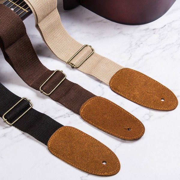 Gitarstropp Bomull Gitarstropper KHAKI Khaki
