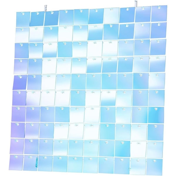 Paillet Baggrund Paillet Panel Vægdekor SORT SORT black