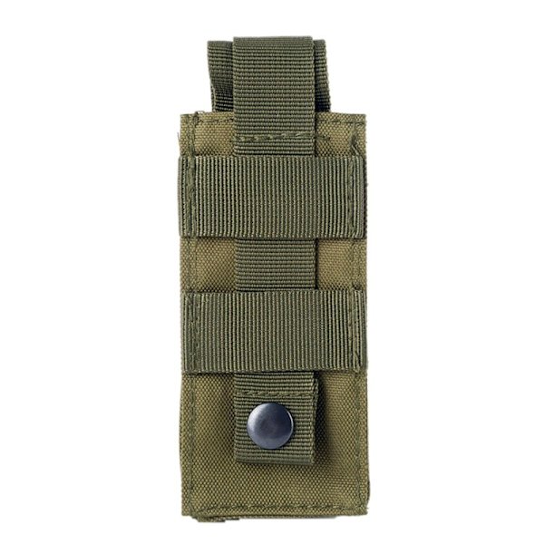 Tactical Molle Hållare Ficklampa Nylon SVART SVART Black