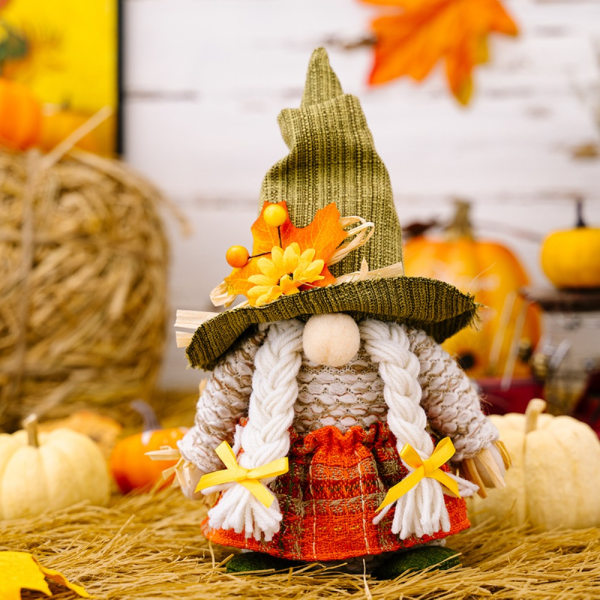 Efterårsnisser Dekoration Thanksgiving Decor DESIGN A DESIGN A Design A