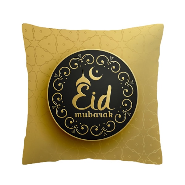 18x18 tum Kuddeöverdrag EID Mubarak Dekoration 02 02