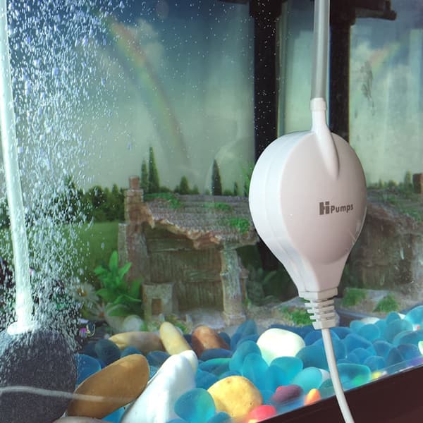 Akvarium Luftpump Luftkompressor Syre Luftpump EU plug