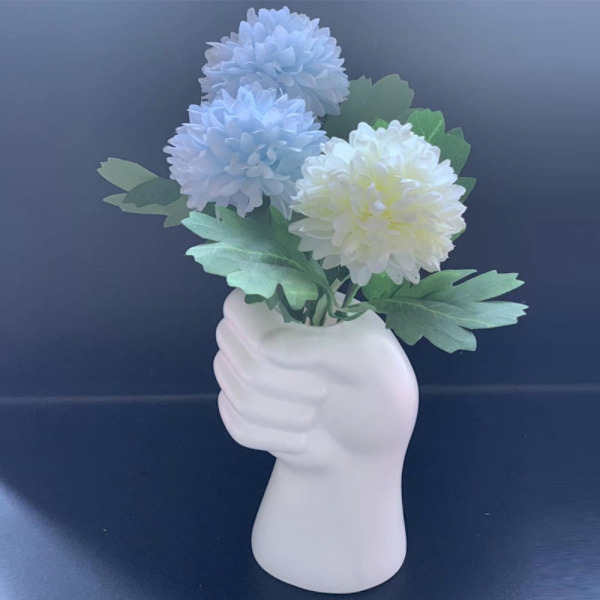 Blomstervase Urtepotte HVID White