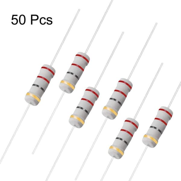 22 Ohm Modstand 2W 50 STK 50 STK 50pcs