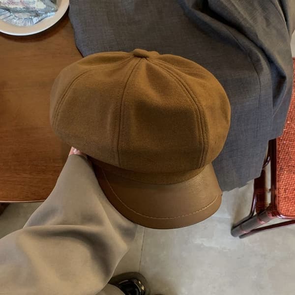 Dame Beret Ull Beret Lue KAFFE Coffee