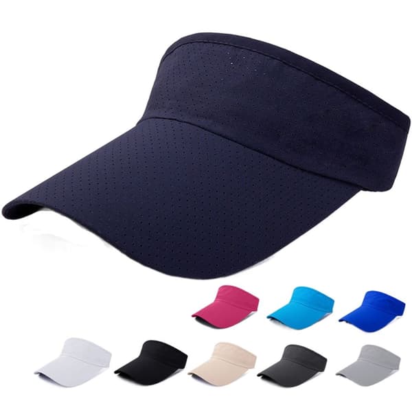 Solhatt Åpen Topp Hatt LYS GRÅ Light Grey