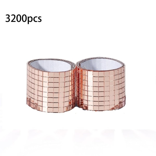 Mosaik fliser Disco fliser ROSE GULD 3200 STK 3200 STK rose gold 3200pcs-3200pcs