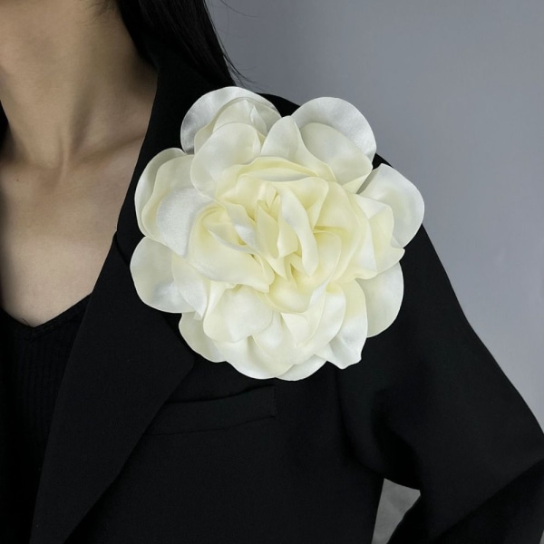 Brosje Lapel Pin HVIT White