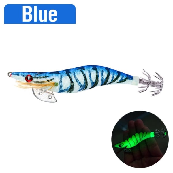 Puiset katkaravun vieheet Squid koukku 12cm/14GBLUE BLUE 12cm/14gBlue