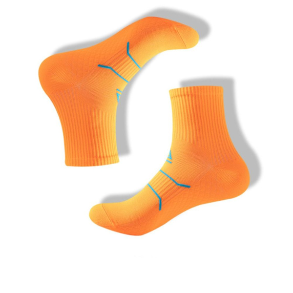 Lange rørstrømper Casual sokker ORANGE Orange