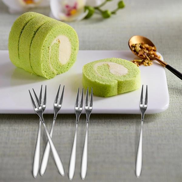 20 kpl Jälkiruokahaarukat Fruit Fork GOLD Gold