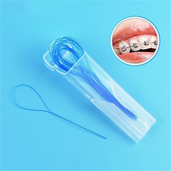 Tandtrådstrådare Dental Traction BLÅ