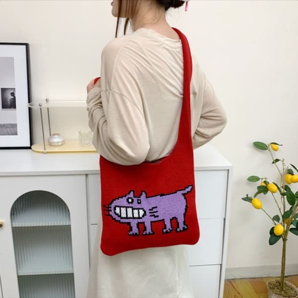 Skuldertaske Tote Tasker RØD Red