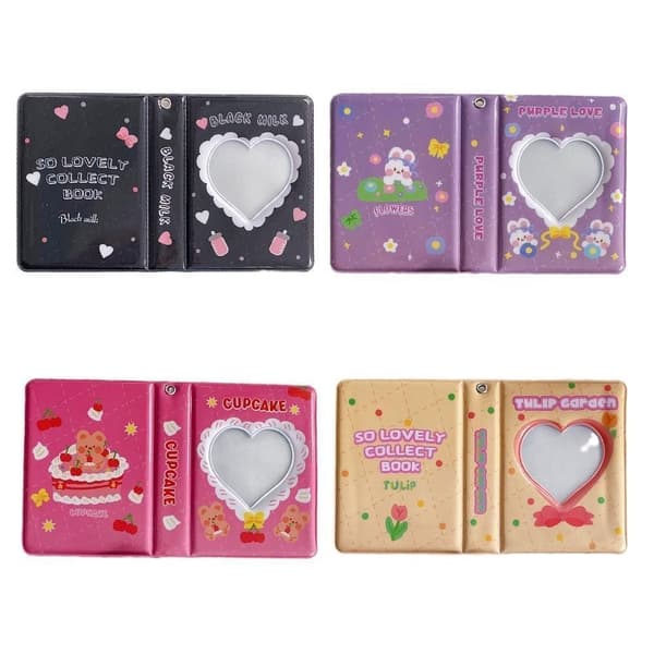 Kortopbevaringspose Polaroid Album SORT Black