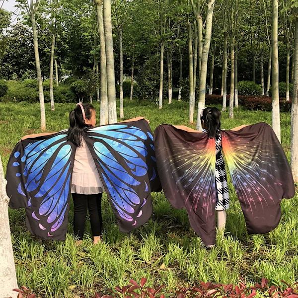 Butterfly Cape Butterfly Wings Sjal 06 06 06