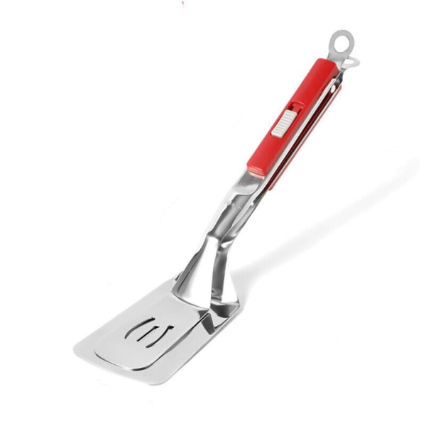 Grillspatel Clip BBQ Tang RØD red