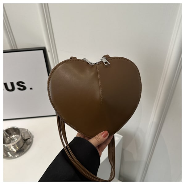 Heart Skuldertaske Håndtaske SORT Black