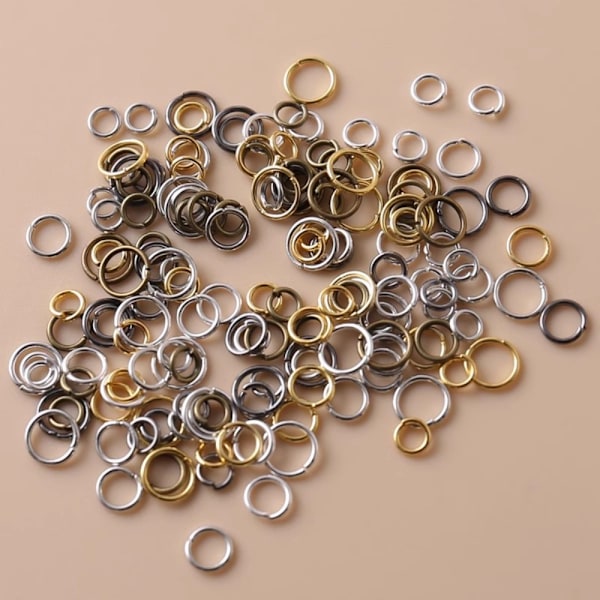 Åbne Jump Rings Split Rings Connectors 18MM10 10 18mm10