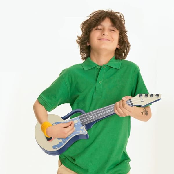 Leksaksgitarr Ukulele för Barn RÖD red