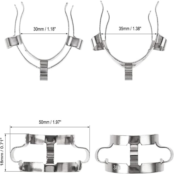 Joint Clip Lab Clamp -kiinnityspidikkeet 22MM/24MM 22mm/24mm