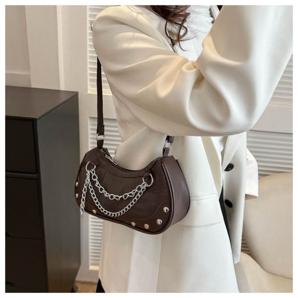 Axelväskor Crossbody-väska KAFFE coffee