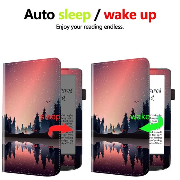eReader-deksel Smart Case RØD RØD Red