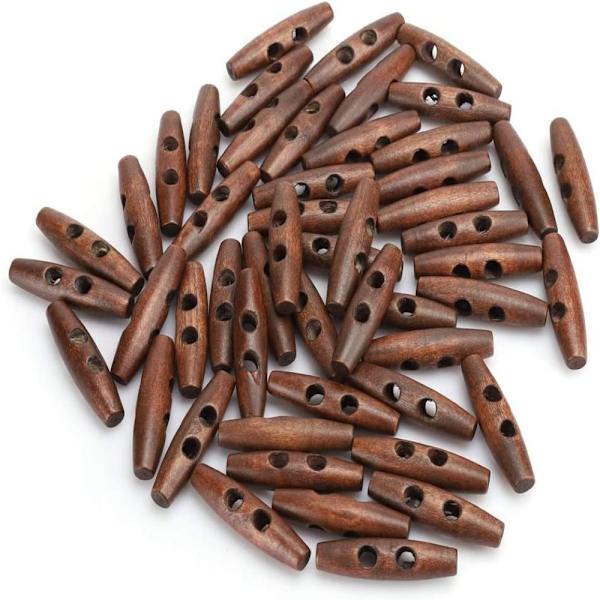 Trebknapper Sying Tre Toggle-knapper Toggle-knapper Horn