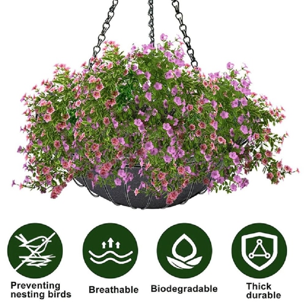 Planter Basket Liner Window Box Liners Flower Basket Liner